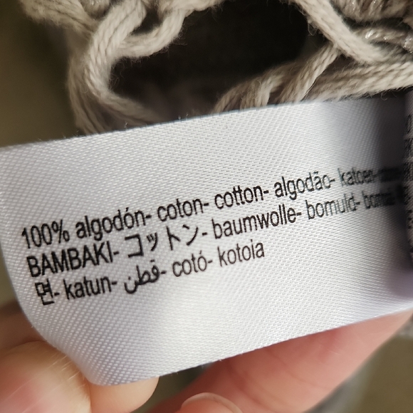 Zara Ribbed Distressed Sweater Metallic Silver - Picture 9 of 9